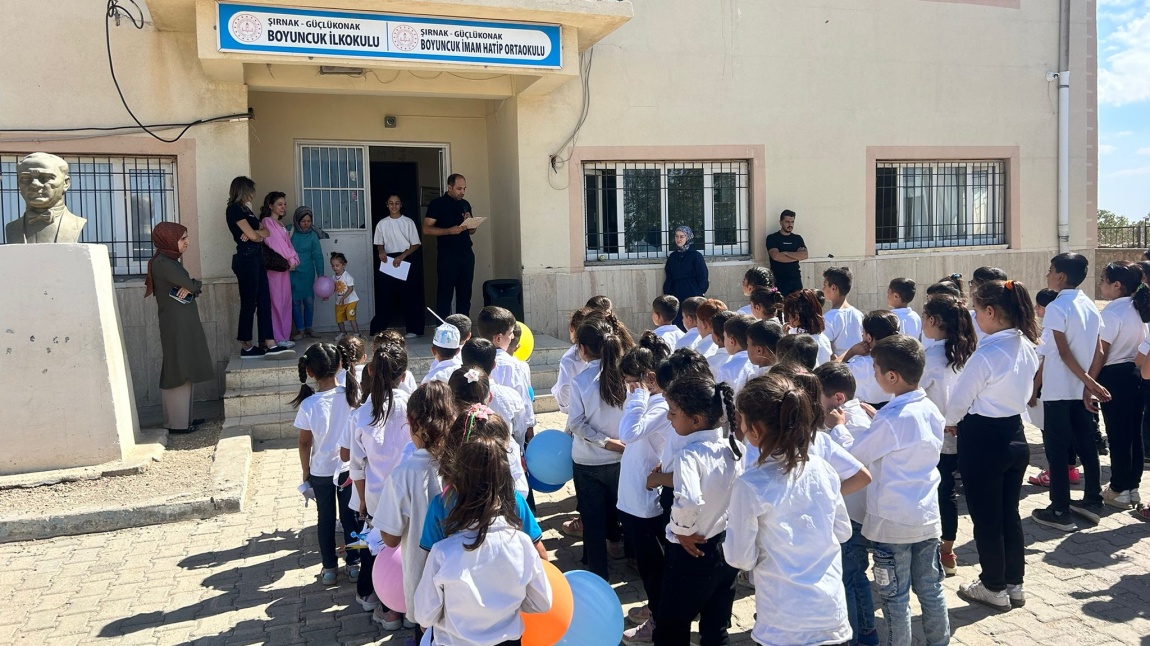 2025- 2026 EĞİTİM ÖĞRETİM YILI BOYUNCUK İMAM HATİP ORTAOKULUNDA İLKÖĞRETİM HAFTASI KUTLANDI